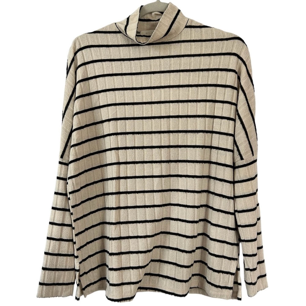 Eri + Ali Striped Long Sleeve Sweater